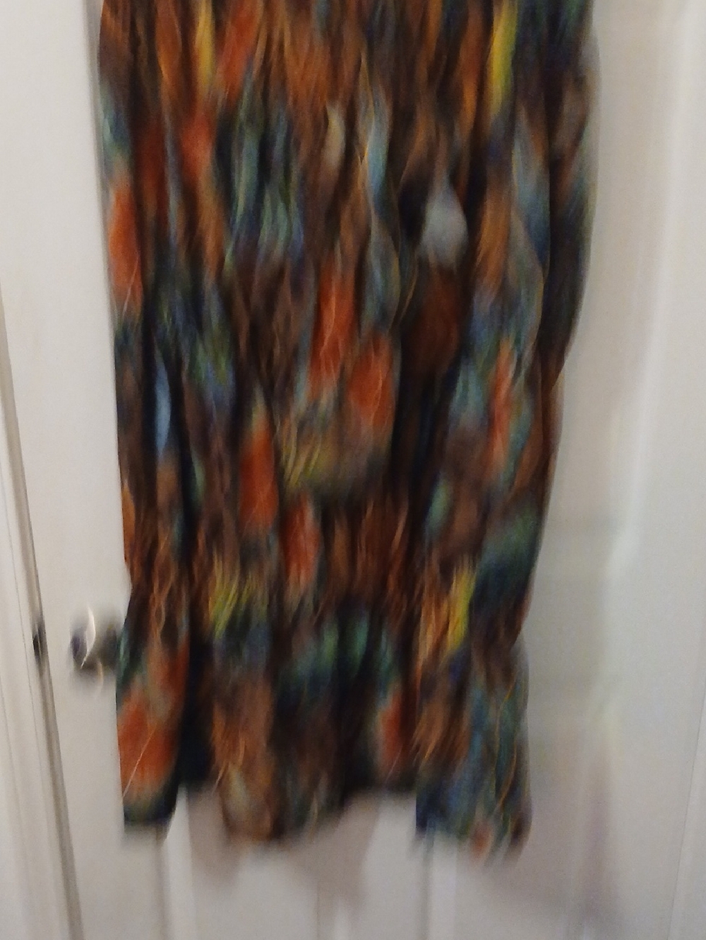 Source Unknown Multicolor Backless Women’s Dress